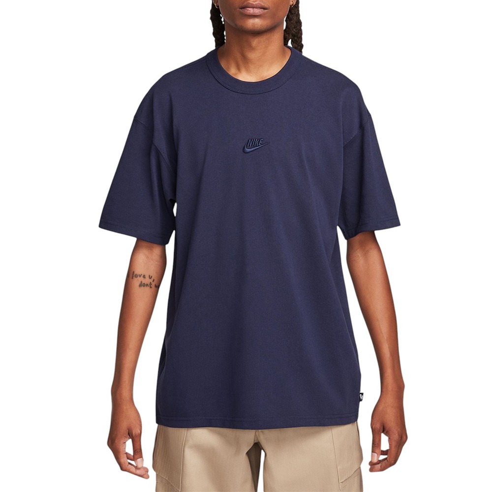 Футболка мужская Nike M NSW PREM ESSNTL SUST TEE синяя DO7392-451 изображение 1