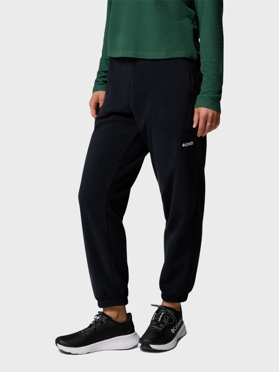 Штани жіночі Columbia Sequoia Grove™ Fleece Pant чорні 2136211-011 — фото 3