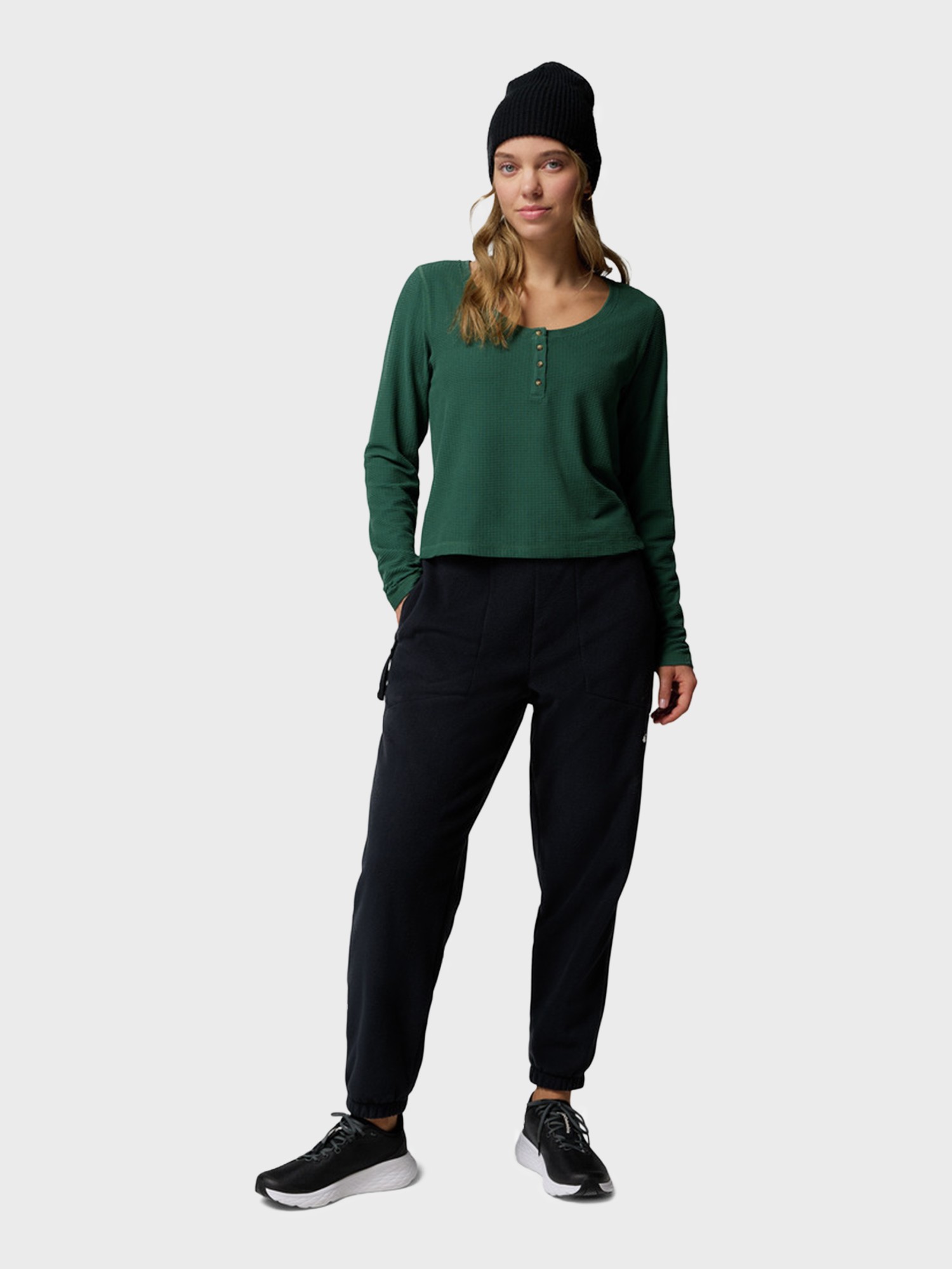 Штани жіночі Columbia Sequoia Grove™ Fleece Pant чорні 2136211-011 изображение 8