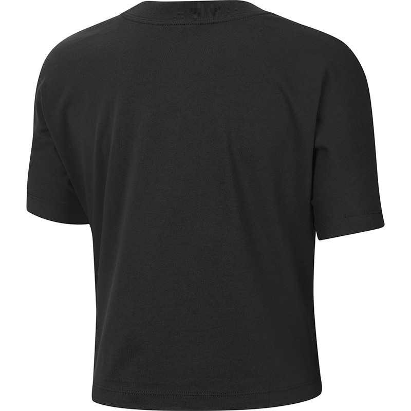 Футболка женская Nike Sportswear Swoosh Top черная CJ3764-010 изображение 3