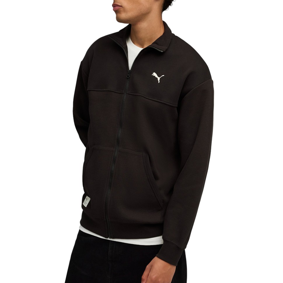 Толстовка мужская Puma CLASS Track Jacket черная 68821801 — Sport City Толстовка мужская Puma CLASS Track Jacket черная 68821801