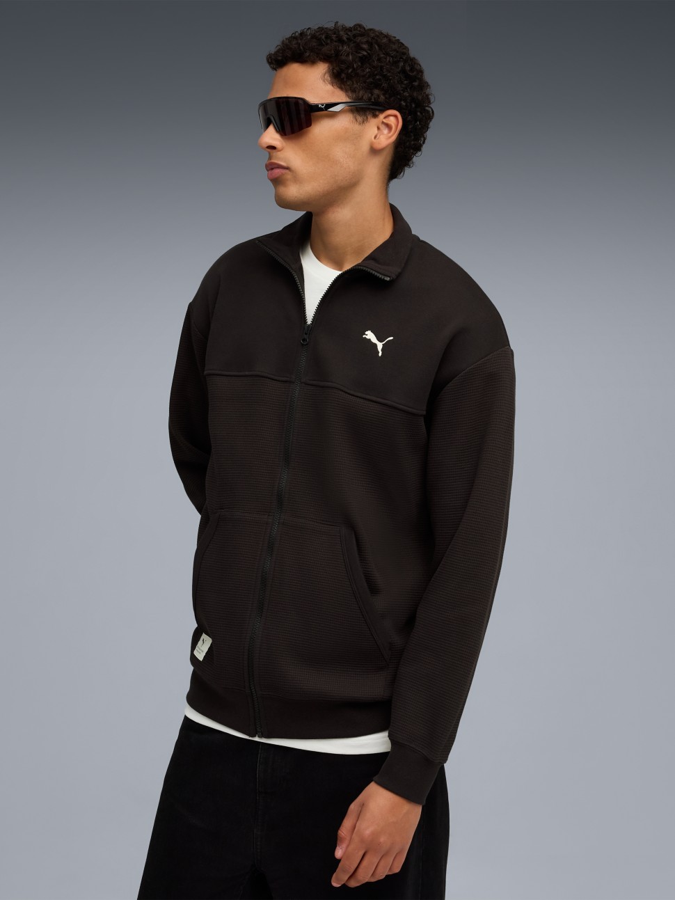 Толстовка мужская Puma CLASS Track Jacket черная 68821801 — фото 2 — Sport City Толстовка мужская Puma CLASS Track Jacket черная 68821801 — фото 2