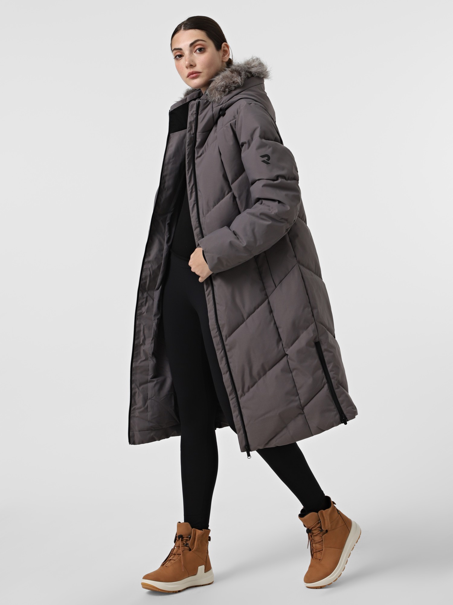 Куртка женская Radder Maeve темно-серая 262512-020 изображение 6