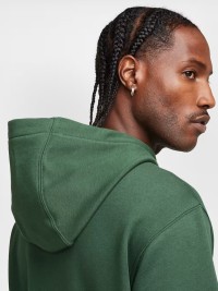 Толстовка мужская Nike M NSW CLUB HOODIE FZ BB зеленая BV2645-323 изображение 8