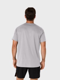 Футболка чоловіча Asics CORE SS TOP сіра 2011D221-021 изображение 4