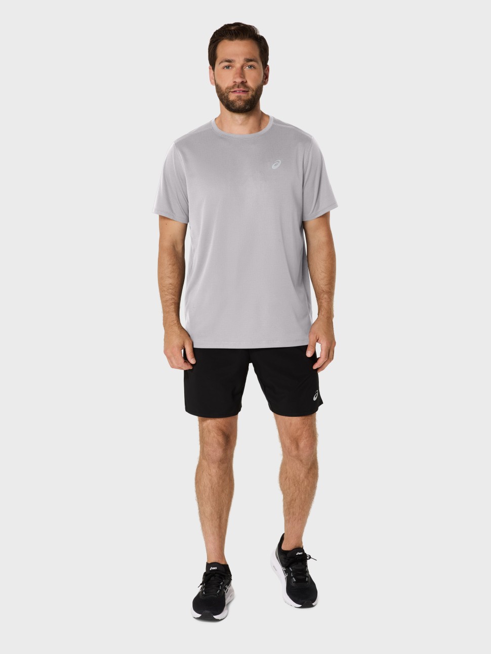 Футболка мужская Asics CORE SS TOP серая 2011D221-021 — фото 6 — Sport City Футболка мужская Asics CORE SS TOP серая 2011D221-021 — фото 6