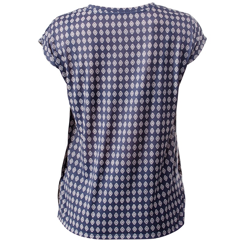 Футболка женская Radder синяя OI17MJPO21-B1-450 изображение 4