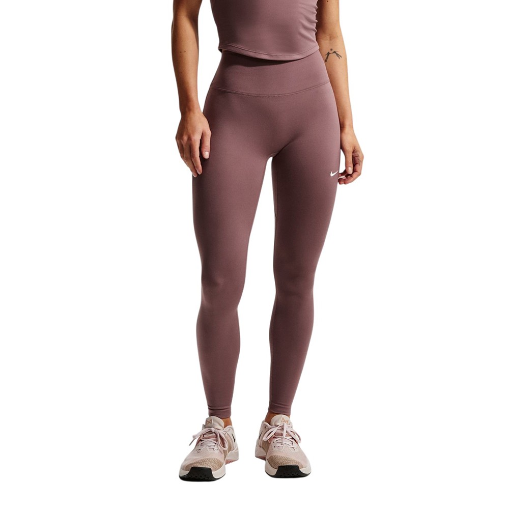 Леггинсы женские Nike W NK DF ONE HR TIGHT USEAM коричневые HJ9195-502