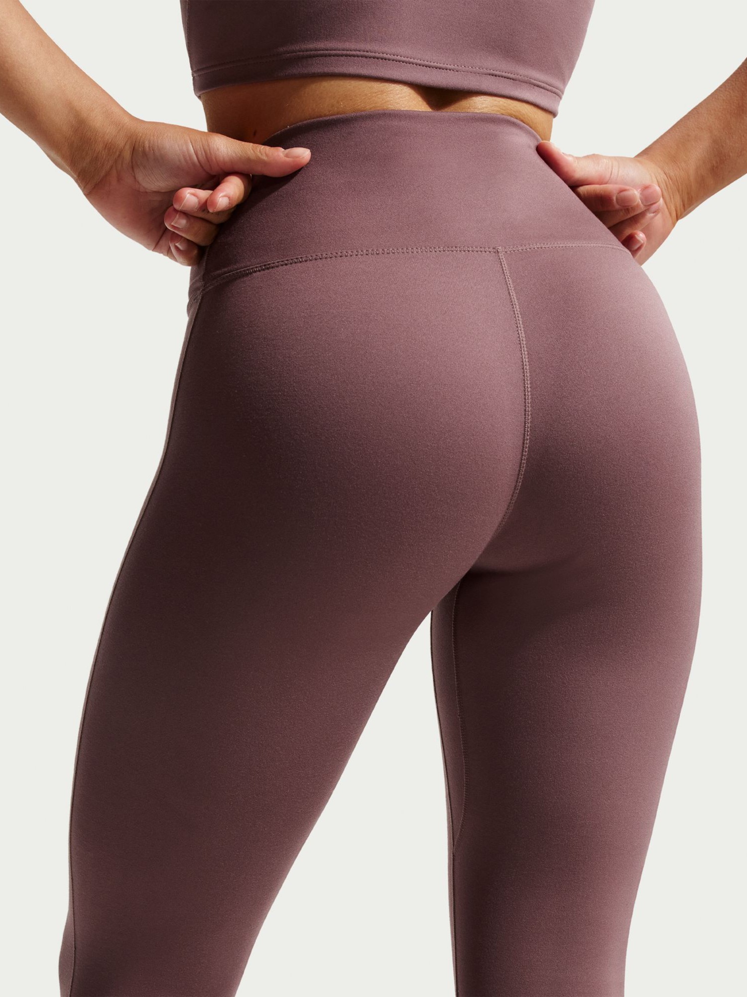 Легінси жіночі Nike W NK DF ONE HR TIGHT USEAM коричневі HJ9195-502 изображение 4