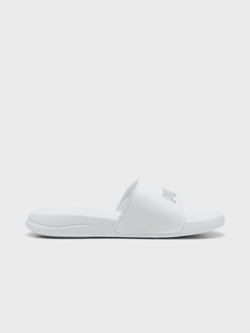 Пляжне взуття жіноче Puma Popcat 20 Metallic Whisper біле 40485602 — фото 2