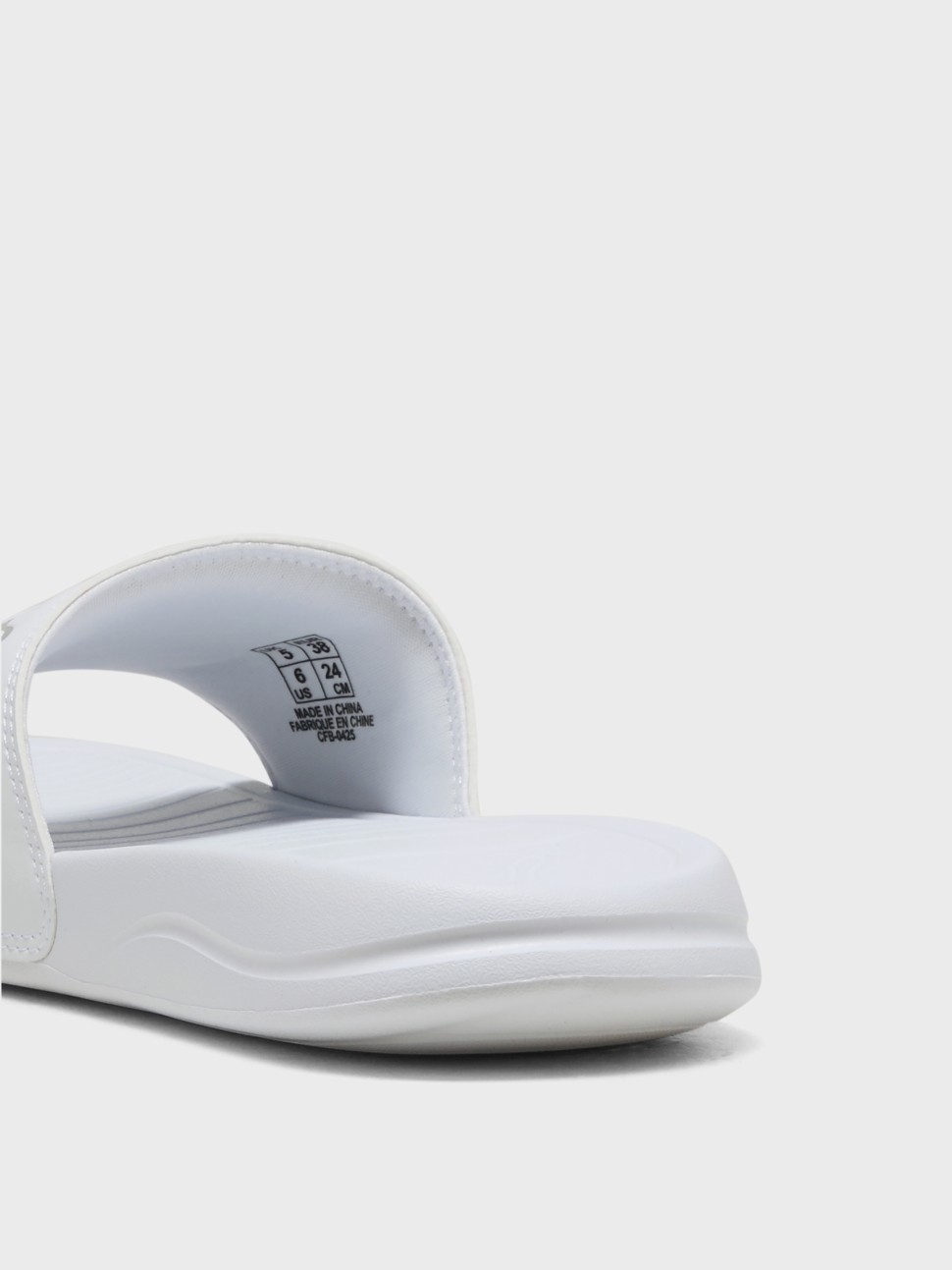 Пляжне взуття жіноче Puma Popcat 20 Metallic Whisper біле 40485602 — фото 4