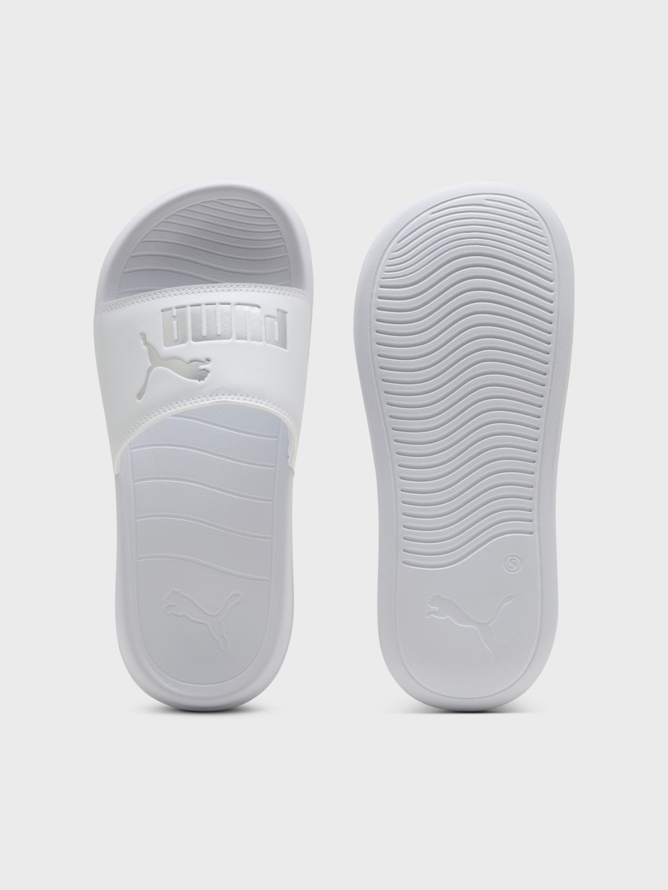 Пляжне взуття жіноче Puma Popcat 20 Metallic Whisper біле 40485602 — фото 7