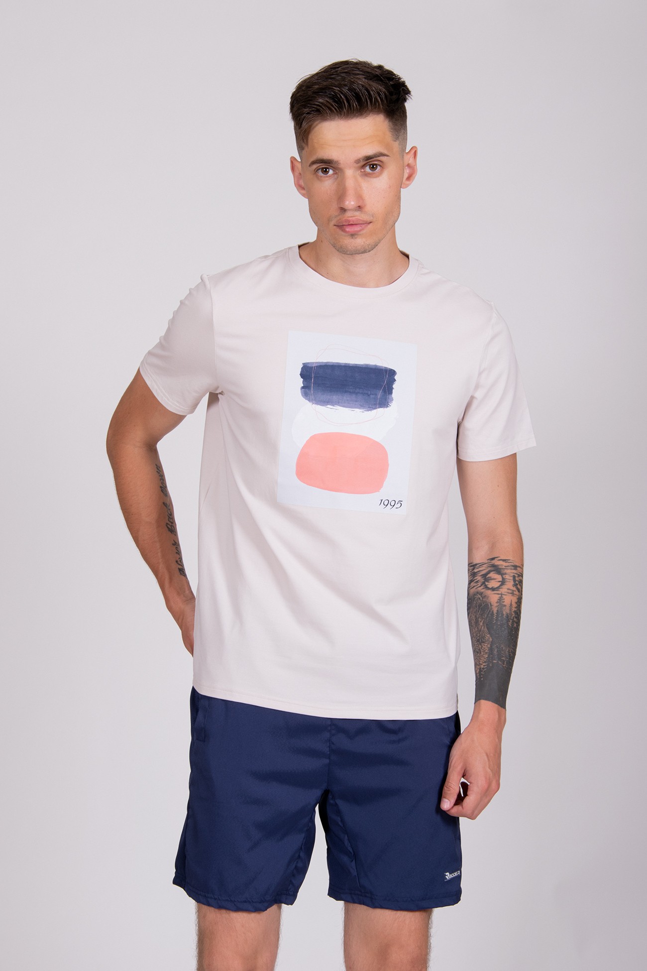 Футболка мужская Radder Tabit бежевая 442140-350 изображение 2