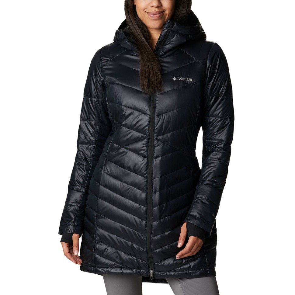 Куртка жіноча Columbia Joy Peak™ Mid Jacket чорна 1982661-010 — фото 1