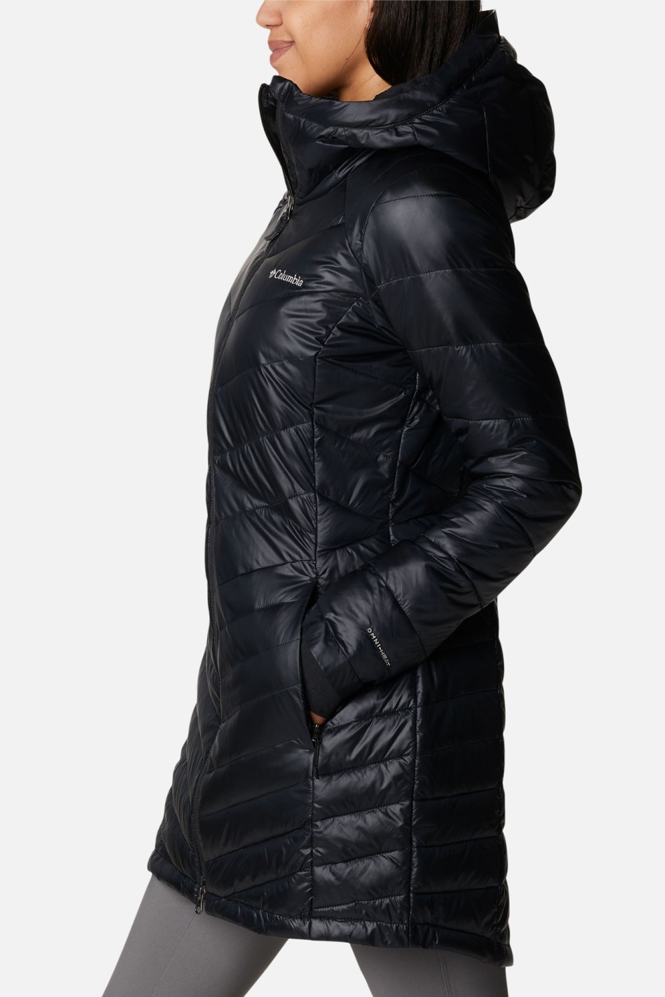 Куртка жіноча Columbia Joy Peak™ Mid Jacket чорна 1982661-010 — фото 2