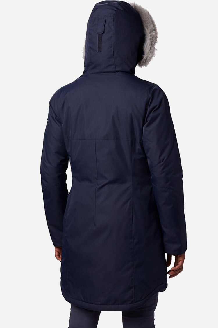 Куртка жіноча Columbia  Suttle Mountain Long Insulated Jacket  темно-синя 1799751-472 изображение 2