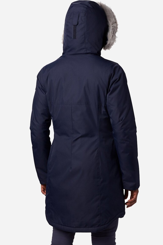 Куртка жіноча Columbia  Suttle Mountain Long Insulated Jacket  темно-синя 1799751-472 изображение 2