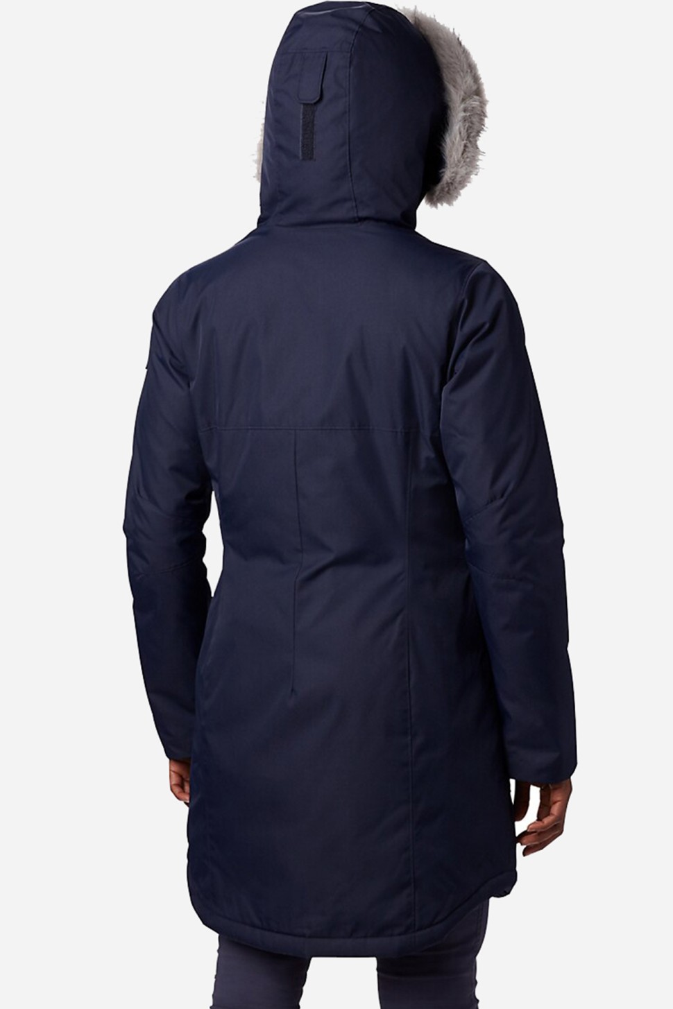 Куртка жіноча Columbia Suttle Mountain Long Insulated Jacket темно-синя 1799751-472 — фото 2