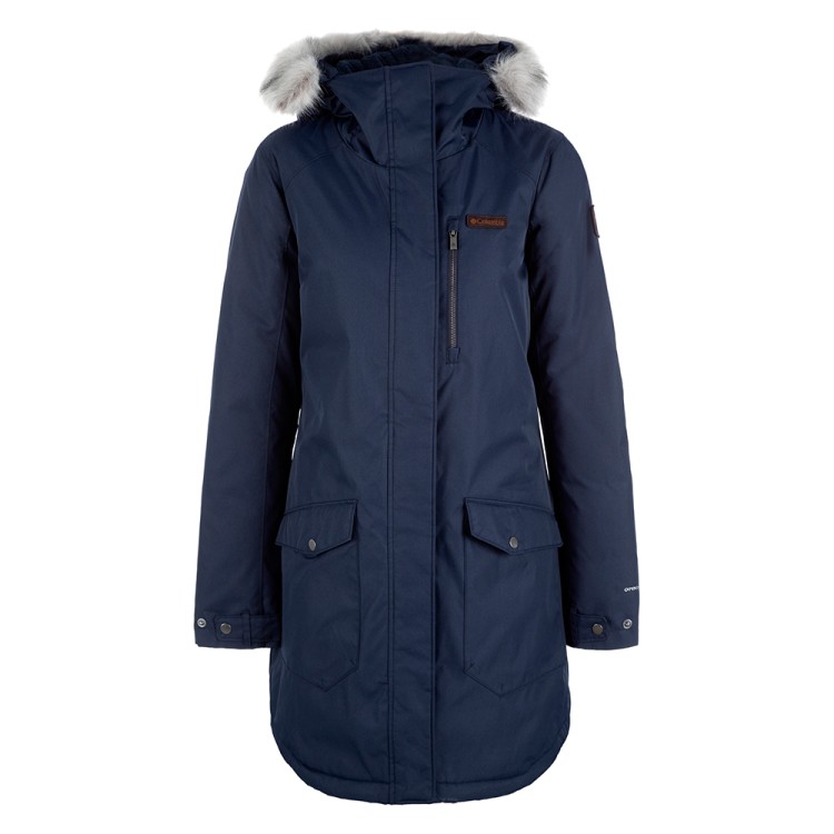Куртка жіноча Columbia  Suttle Mountain Long Insulated Jacket  темно-синя 1799751-472 изображение 5