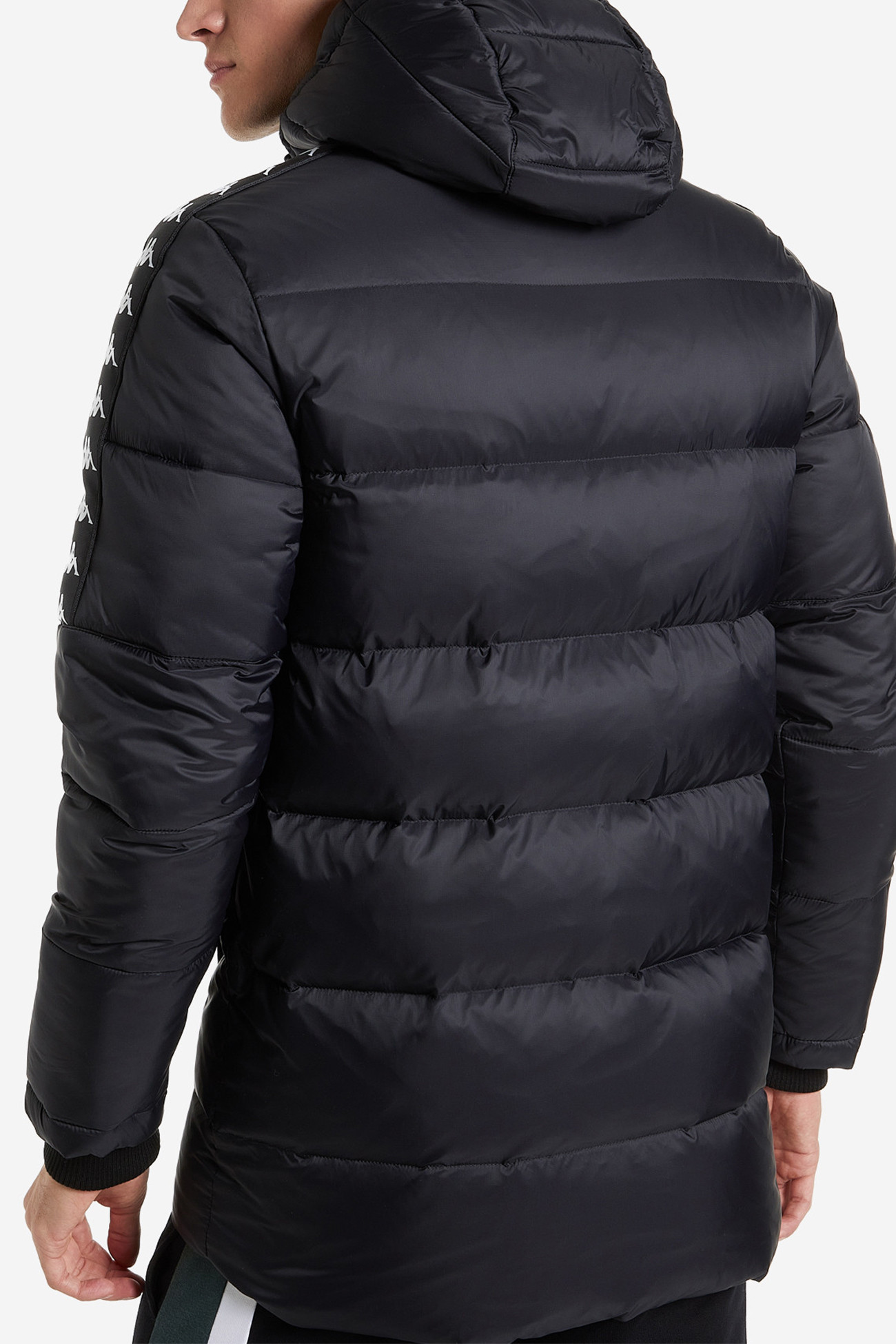 Куртка чоловіча Kappa чорна  110618-99  изображение 3