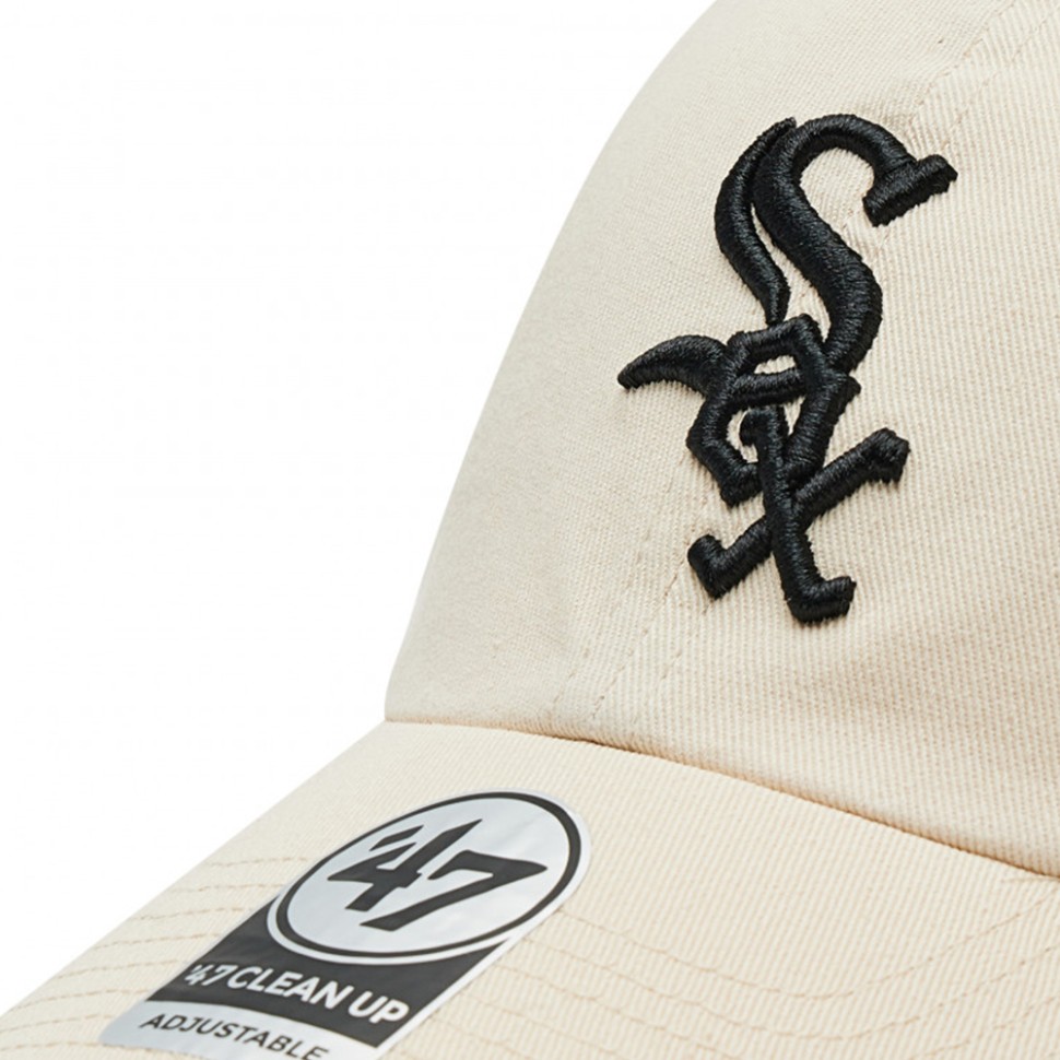 Бейсболка 47 Brand Chicago White Sox біла B-RGW06GWS-NTA — фото 3
