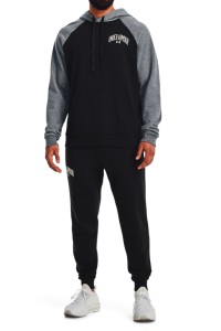 Чоловічі штани Under Armour UA Rival Flc WM Jogger чорні 1373374-001 изображение 2