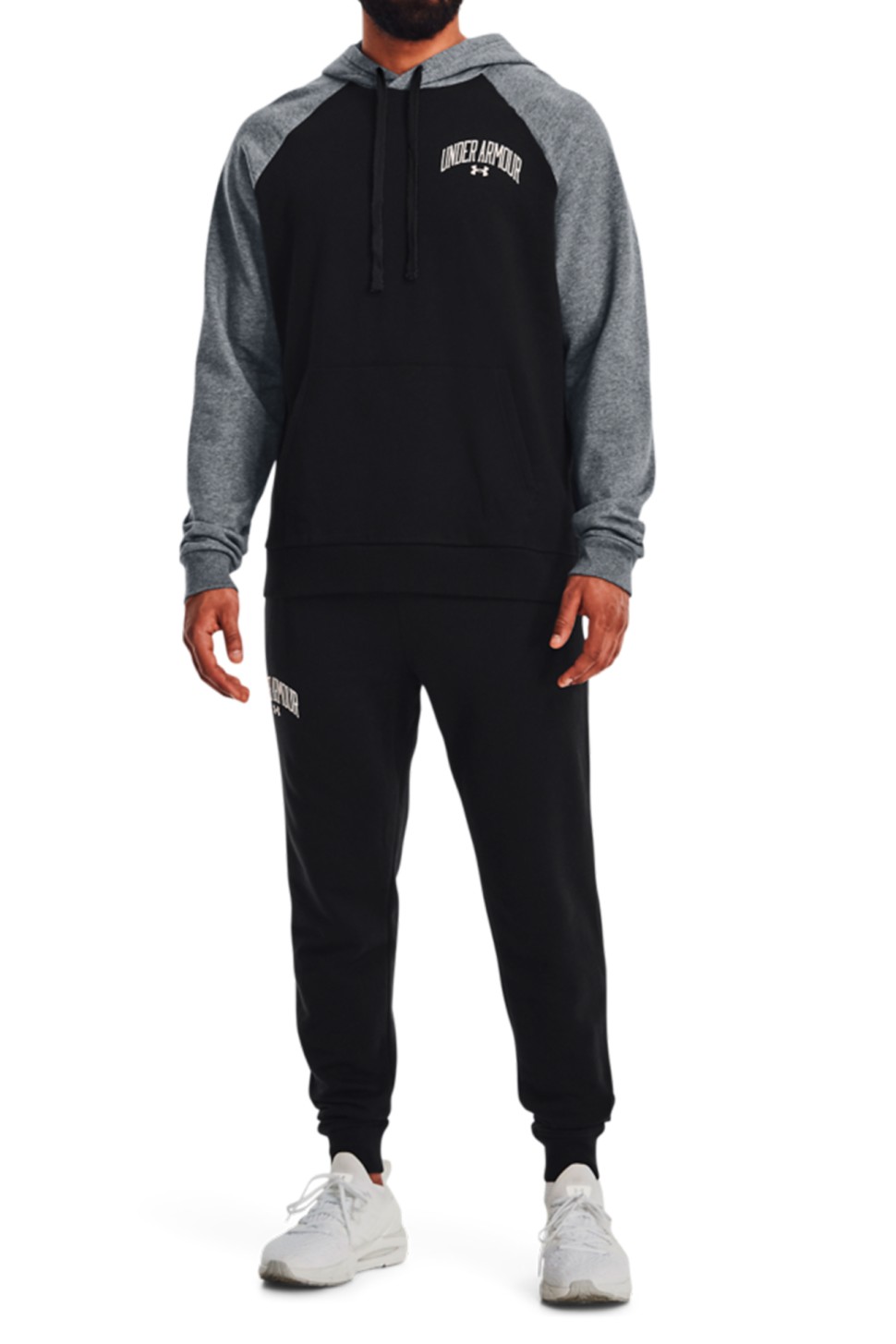 Чоловічі штани Under Armour UA Rival Flc WM Jogger чорні 1373374-001 — фото 2