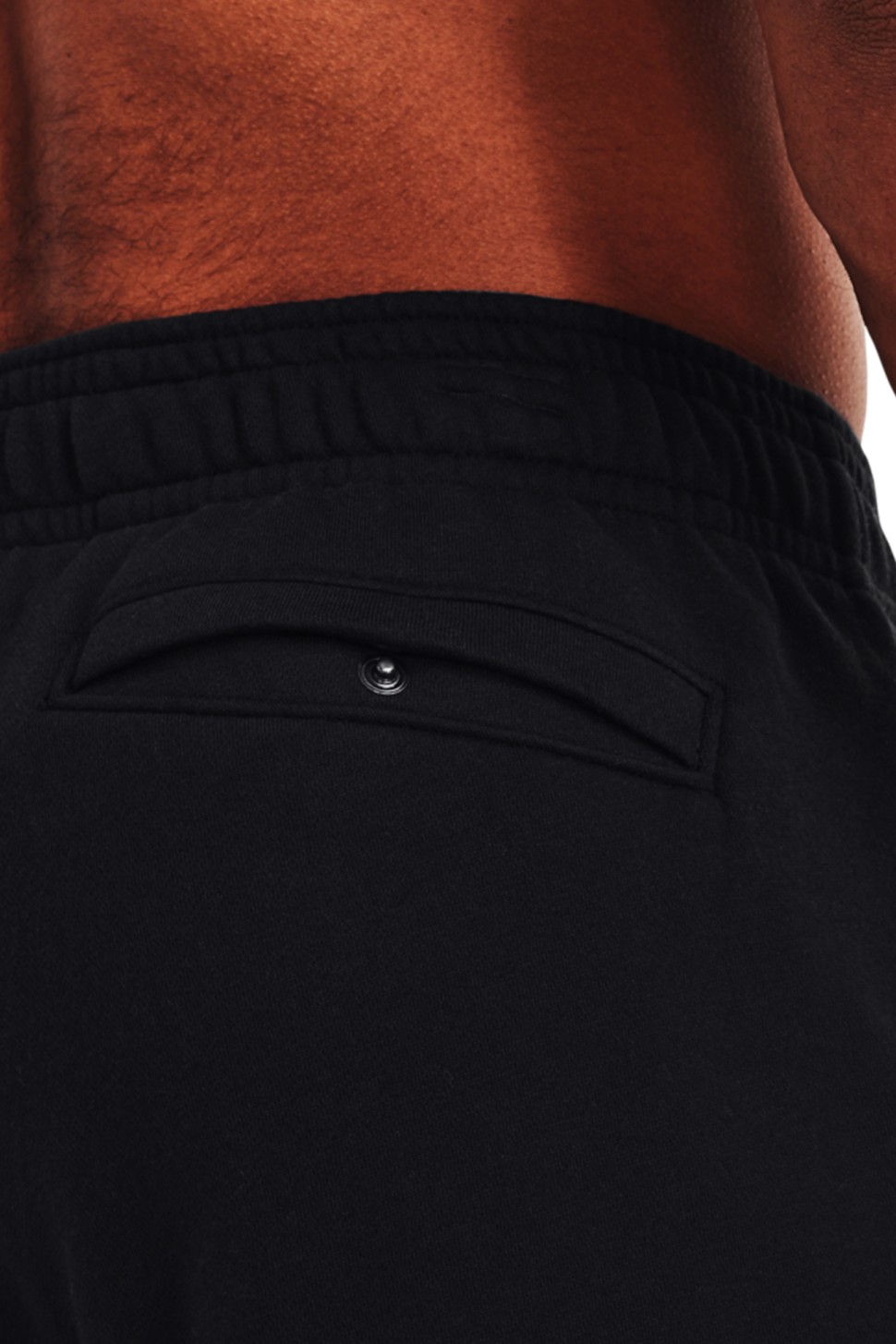 Чоловічі штани Under Armour UA Rival Flc WM Jogger чорні 1373374-001 — фото 3