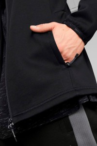 Толстовка чоловіча Puma Evostripe Full-Zip Hoodie чорна 84991501 изображение 5