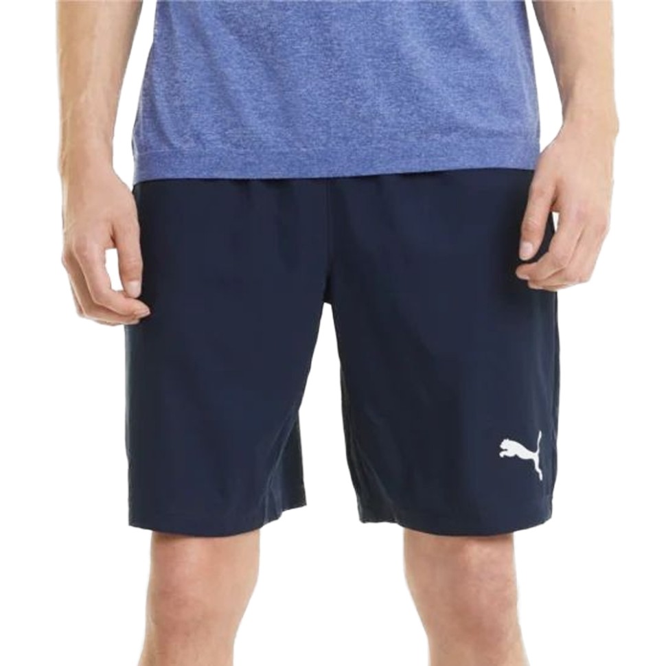 Шорти чоловічі Puma ACTIVE Woven Shorts темно-сині 58673006 — фото 1