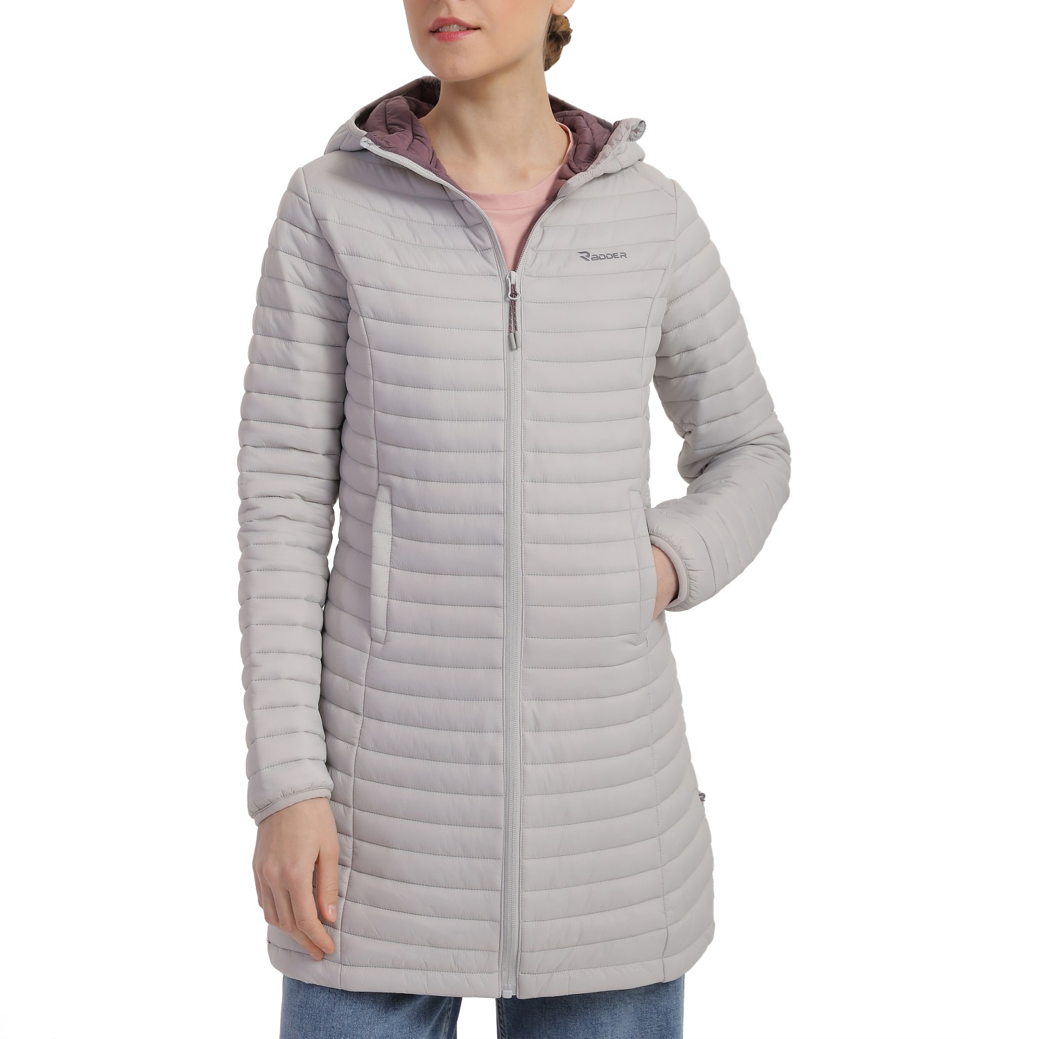 Куртка женская Radder Vanda серая 122341-011