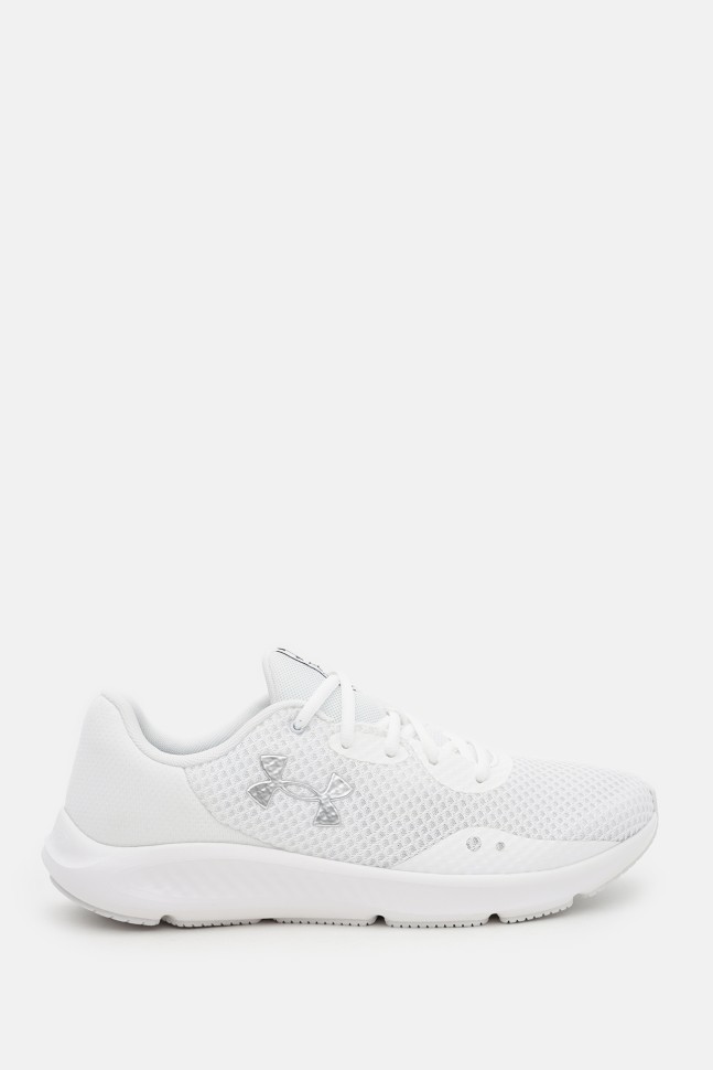 Кросівки чоловічі Under Armour UA Charged Pursuit 3 білі 3024878-101 изображение 2