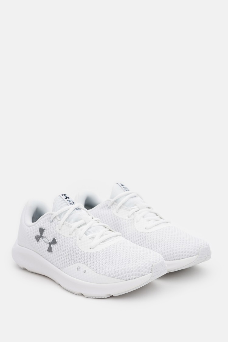 Кросівки чоловічі Under Armour UA Charged Pursuit 3 білі 3024878-101 изображение 3