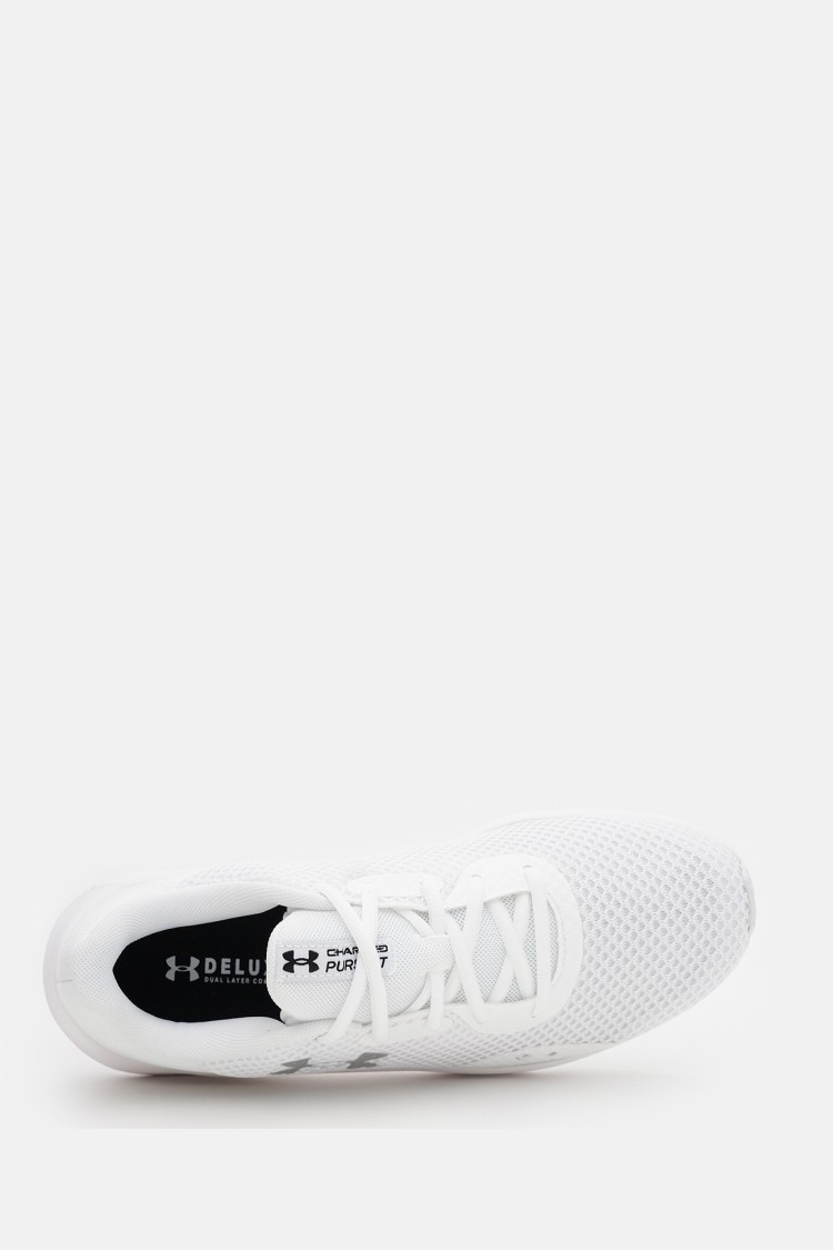 Кросівки чоловічі Under Armour UA Charged Pursuit 3 білі 3024878-101 изображение 6