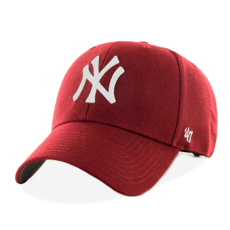 Бейсболка 47 Brand YANKEES бордовая B-MVP17WBV-KMA изображение 1