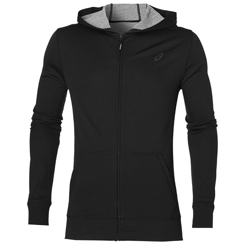 Толстовка мужская Asics Tech Fz черная 140926-0904 изображение 1