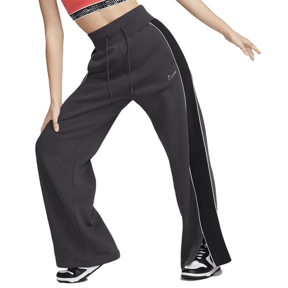 Штани жіночі Nike W NSW FLC PHX PANT OH SW темно-сірі FV4972-060 — фото 1
