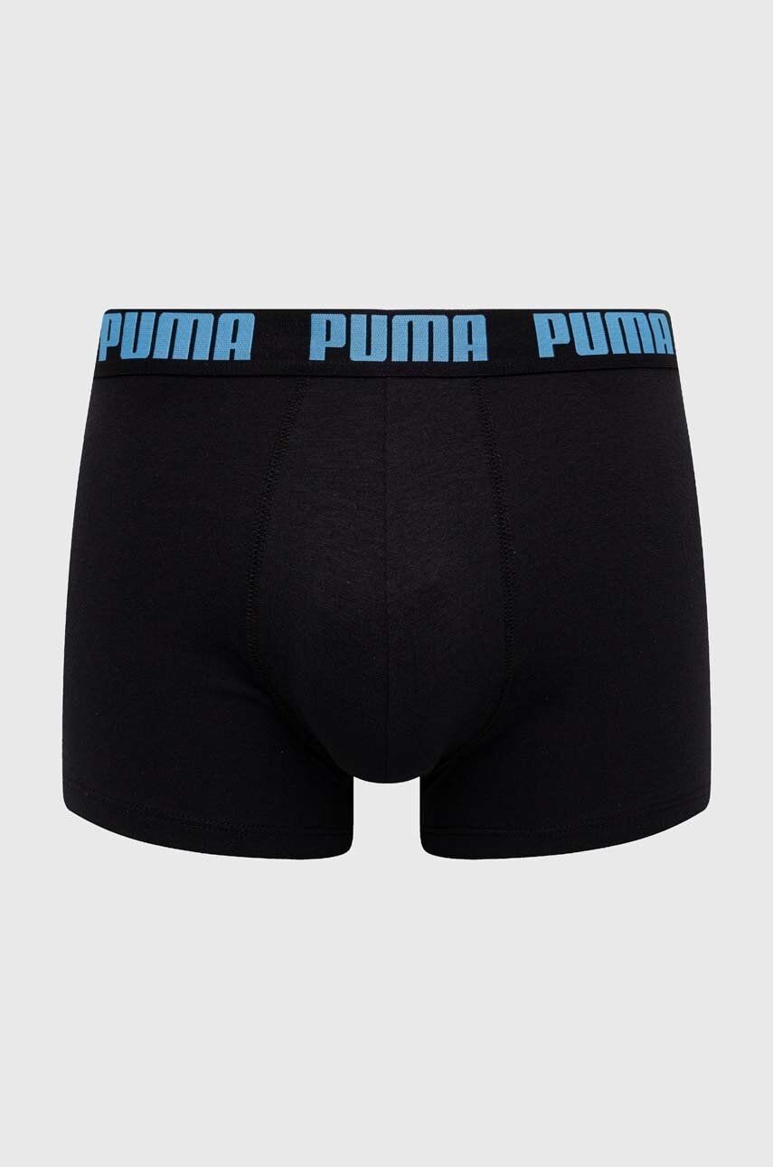 Нижнее белье мужское Puma BASIC BOXER 2P черное 90682371 изображение 5