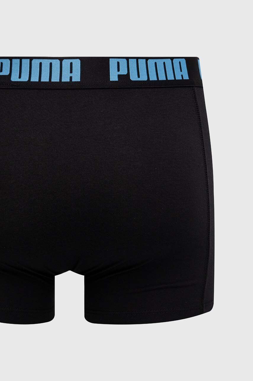 Нижнее белье мужское Puma BASIC BOXER 2P черное 90682371 изображение 6