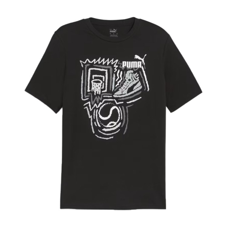 Футболка мужская Puma GRAPHICS Year of Sports Tee черная 68017601 изображение 1
