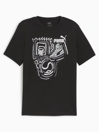 Футболка мужская Puma GRAPHICS Year of Sports Tee черная 68017601 изображение 2