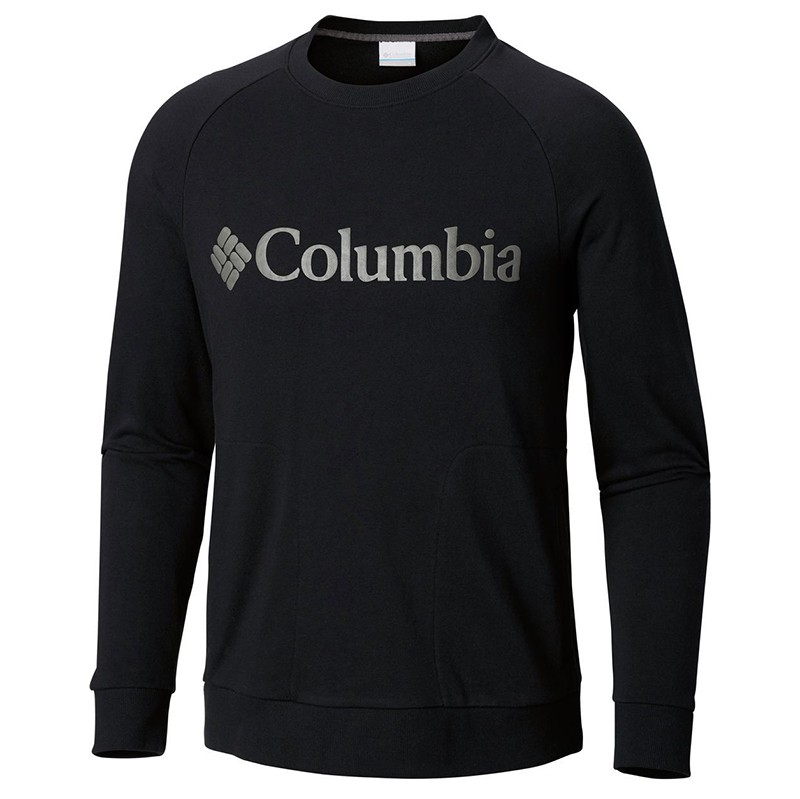 Толстовка мужская Columbia CSC M Bugasweat Crew черная 1840594-010 — Sport City Толстовка мужская Columbia CSC M Bugasweat Crew черная 1840594-010