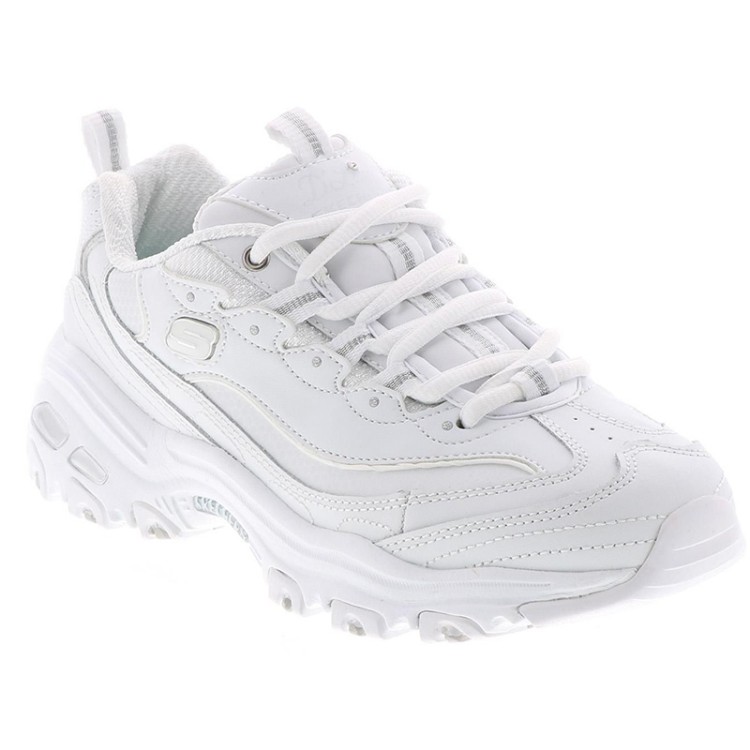 Кроссовки женские Skechers D-Lites Fresh Start белые 11931-WSL изображение 1