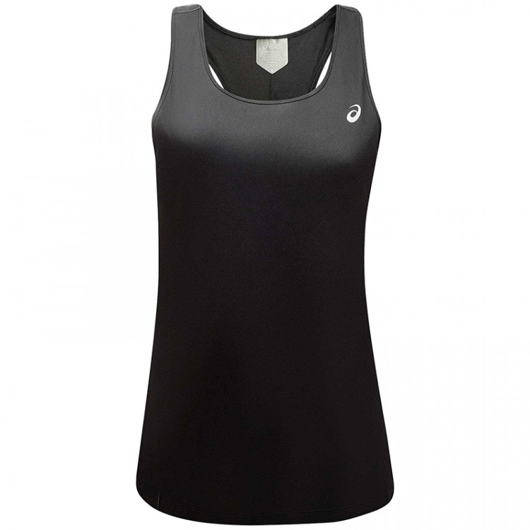 Майка женская Asics Silver Tank (Women) черная 2012A053-001 изображение 3