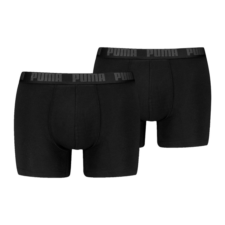 Нижнее белье мужское Puma EVERYDAY BASIC BOXER 2P черное 93832002