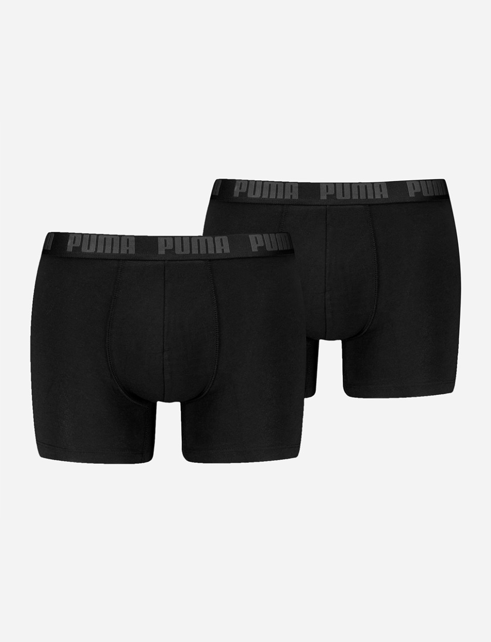 Боксери чоловічі Puma EVERYDAY BASIC BOXER 2P чорні 93832002 — фото 2