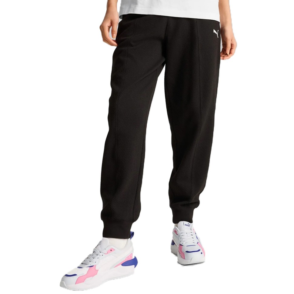 Штани жіночі Puma HER High Waist Pants cl чорні 68163401 — фото 1