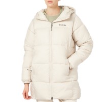 Куртка жіноча Columbia Puffect™ II Mid Hooded Jacket бежева  2088471-278