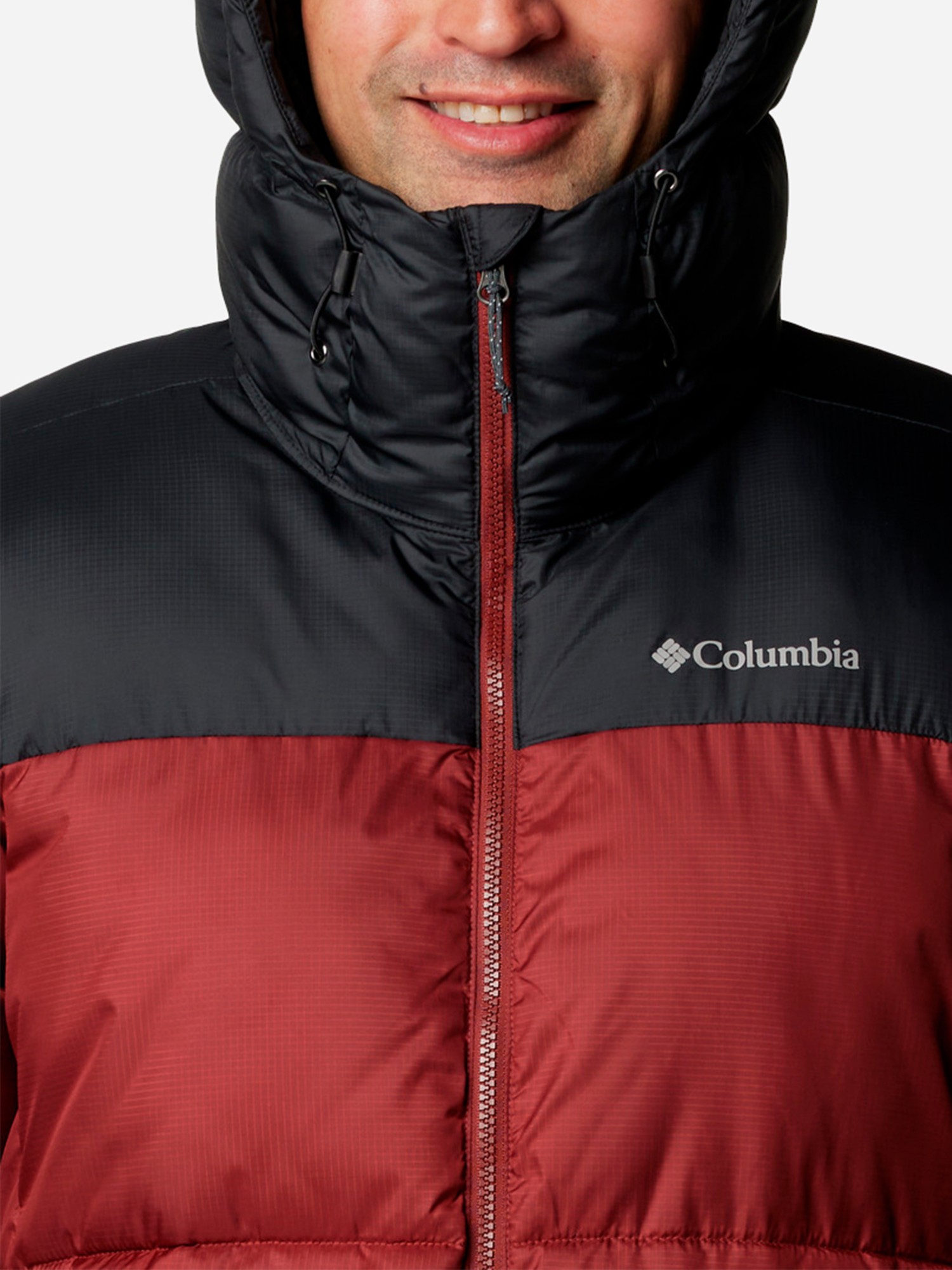 Куртка мужская Columbia Puffect™ II Hooded Jacket красная 2086851-681 изображение 7
