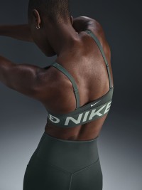 Бра жіночий Nike W NP INDY PLUNGE BRA BOLD зелений HF7324-338 изображение 6